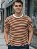 Camiseta Masculina Listrada Premium