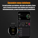 Smartwatch com Tela Redonda 1,38” Touch – Modos Esportivos, Chamadas e Mensagens | Ideal para Homens e Mulheres