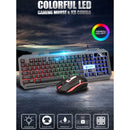 Kit Gamer Teclado e Mouse A-638 ABNT2 – Preto com Iluminação LED