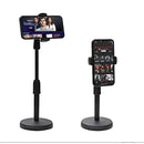 Suporte Tripé para Celular de Mesa 360° – Ajustável, Portátil e Ideal para Selfies, Vídeos e Lives