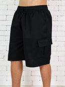 Bermuda Cargo Masculina Casual Streetwear