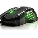 Mouse Gamer Profissional USB com LED – 7 Botões, Alta Precisão e Design Ergonômico para Jogos