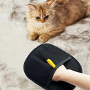Kit Luvas Mágicas + Escova Adesiva Profissional para Cães e Gatos