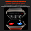 Smartwatch com Tela Touch 2,01” – Modos Esportivos, Chamadas e Mensagens | Ideal para Homens e Mulheres