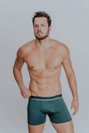 Kit com 5 Cuecas Boxer Masculinas em Microfibra Confortável e Respirável