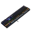 Teclado Gamer Semi-Mecânico RGB JK-9122 – Anti-Ghosting, LED Colorido e Alta Performance para Jogos