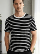 Camiseta Masculina Listrada Premium