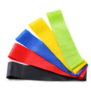 Kit com 5 Mini Faixas Elásticas de Resistência