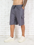 Bermuda Cargo Masculina Casual Streetwear