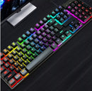 Teclado Gamer Semi-Mecânico RGB com LED Retroiluminado – Alta Performance para PC e Jogos