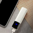 Power Bank Portátil de Bolso 2600mAh – Compacto e Ideal para Emergências