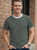 Camiseta Masculina Listrada Premium