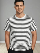 Camiseta Masculina Listrada Premium