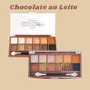 Paleta de Sombras Choco Mix Mia Make 🍫✨ 12 Cores Matte & Shimmer — Alta Pigmentação e Brilho Intenso para Makes Perfeitas