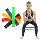Kit com 5 Mini Faixas Elásticas de Resistência