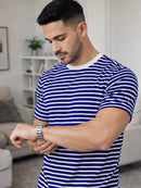 Camiseta Masculina Listrada Premium