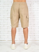 Bermuda Cargo Masculina Casual Streetwear