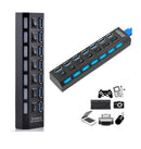 Hub USB 2.0 com 7 Portas – Extensor USB para PC e Notebook com Alta Conectividade