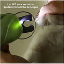 Cortador de Unhas 3 em 1 com LED para Cães e Gatos