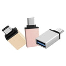 Adaptador USB OTG para Type-C – Conversor USB A para USB-C para Transferência de Dados e Carregamento Rápido