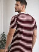 Camiseta Masculina Listrada Premium