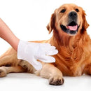 Luvas para Banho a Seco em Pets