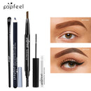 Kit Completo de Maquiagem para Olhos POPFEEL ✨ Paleta de Sombras, Máscara, Delineador e Lápis de Sobrancelha — Presente Perfeito para Mulheres 💖