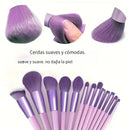 Kit Profissional 13 Pincéis de Maquiagem VANDER ✨ Cerdas Macias para Base, Blush, Contorno e Sombras — Acabamento Perfeito e Luxuoso