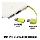 Power Bank Portátil 10000mAh/5000mAh com Carregamento Rápido – Compacto, Leve e Ideal para Emergências de Celular