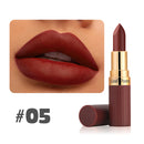 Batom Matte Velvet 6 Cores Nude e Marrom