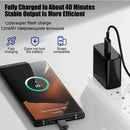 Carregador Turbo 125W USB-C Fast Charging – Carregamento Ultrarrápido para Smartphones e Dispositivos Type-C