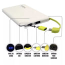 Power Bank Portátil 10000mAh/5000mAh com Carregamento Rápido – Compacto, Leve e Ideal para Emergências de Celular