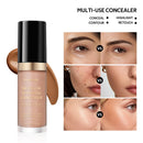 Corretivo Líquido Matte Alta Cobertura Oil Free – Longa Duração, Contorno, Iluminação e Acabamento Profissional