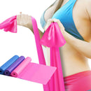 Kit com 5 Faixas Elásticas de Resistência para Yoga, Pilates e Musculação
