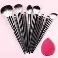 Kit Profissional 13 Pincéis de Maquiagem VANDER ✨ Cerdas Macias para Base, Blush, Contorno e Sombras — Acabamento Perfeito e Luxuoso