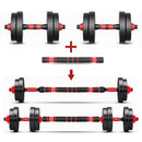 Kit Halteres Ajustáveis 20kg para Musculação