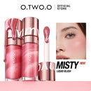 Blush Líquido O.TWO.O Watercolor ✨ Hidratante, Alta Pigmentação e Longa Duração — Efeito Natural Matte e Radiante 💖