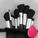 Kit Profissional 13 Pincéis de Maquiagem VANDER ✨ Cerdas Macias para Base, Blush, Contorno e Sombras — Acabamento Perfeito e Luxuoso