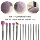 Kit Profissional 13 Pincéis de Maquiagem VANDER ✨ Cerdas Macias para Base, Blush, Contorno e Sombras — Acabamento Perfeito e Luxuoso