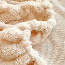 Lençol com Elástico Plush Flannel Coral Fleece Premium 🧸❄️ Super Macio e Quentinho para Inverno | Cama Casal e Queen