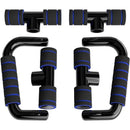 Suporte para Flexão H Antiderrapante Dobrável e Desmontável – Barra Push Up para Treino de Peito, Braços e Abdômen