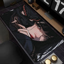 Mouse Pad Gamer Estilo Anime Japonês – Base Antiderrapante para Teclado Mecânico e Mouse E-sports