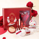 Kit de Maquiagem Flower Series em Caixa de Presente 🌸💖 Edição Romântica — Presente Perfeito para Namorada, Dia dos Namorados e Datas Especiais 🎀
