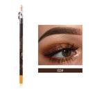 Lápis para Sobrancelha e Delineador 2 em 1 ✨ Waterproof, Longa Duração e com Apontador — 5 Cores Disponíveis 👁️🤎