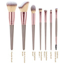 Kit Profissional com 15 Pincéis de Maquiagem ✨ Pincéis para Base, Blush, Contorno, Sombras, Corretivo e Pó — Acabamento Perfeito