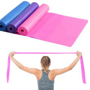 Kit com 5 Faixas Elásticas de Resistência para Yoga, Pilates e Musculação