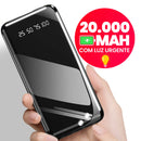 Power Bank 20000mAh com Carregamento Rápido – Carregador Portátil de Alta Capacidade com Design Favo de Mel para Celular e Viagens
