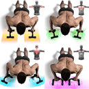 Suporte para Flexão H Antiderrapante Dobrável e Desmontável – Barra Push Up para Treino de Peito, Braços e Abdômen