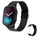 Smartwatch LAXASFIT com Bluetooth e Chamadas – Notificações de Mensagens, Monitoramento de Frequência Cardíaca e Modos Esportivos | Unissex para Android e iOS
