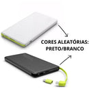 Power Bank Portátil 10000mAh/5000mAh com Carregamento Rápido – Compacto, Leve e Ideal para Emergências de Celular